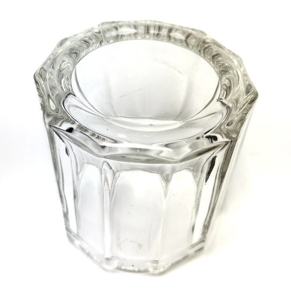 Vintage Condensed Milk Glass & Metal Container - Picture 5 of 6